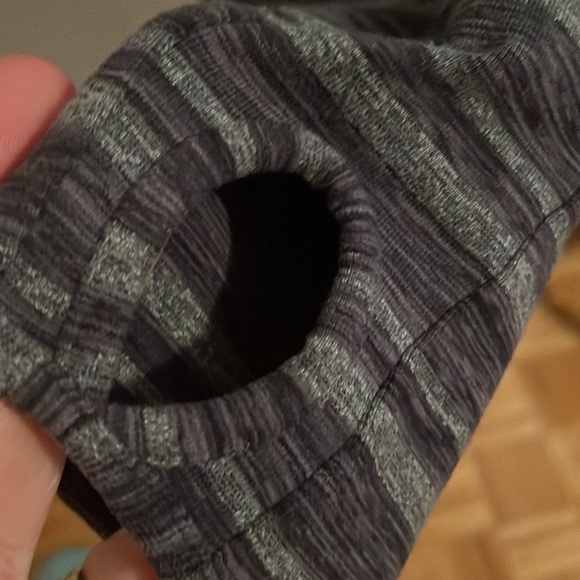 Lululemon Stride Jacket Black Stripes Galore / Black - Picture 10 of 12